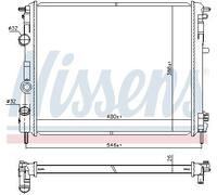 RADIATOR, ENGINE COOLING 607085