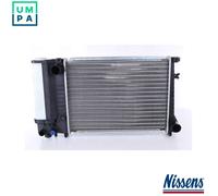Nissens Engine Coolant Radiator 60735A for BMW 3 Series E36 (1991) 316I 1.6