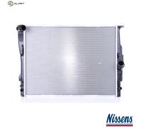 NISSENS Coolant Radiator 60786A for BMW 1 SERIES E81 (2005) 116I 1.6 etc