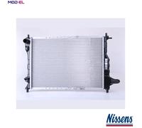 Nissens Engine Radiator 61630 - Petrol, Manual/Auto, No AC - for Chevrolet Spark/Matiz