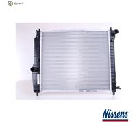 NISSENS 61636 Engine radiator