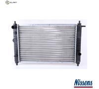 NISSENS 61653 Engine radiator