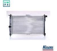Nissens Engine Radiator 61654 for Daewoo Lanos/Sens (L13 1.3L, L43/LX6 1.5L)