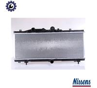 Nissens Engine Coolant Radiator 61671 for FIAT Barchetta