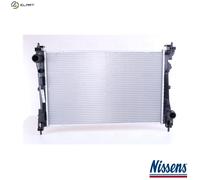 NISSENS 617854 Engine radiator