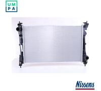NISSENS 617854 Engine radiator