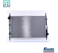 Radiator 620411 Nissens 1114764 1115770 1116764 1124902 1129364 1142808 1224908