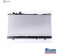 Nissens Engine Coolant Radiator 62403 for Mazda 323 (1998) 1.3