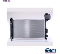 Nissens Engine Coolant Radiator 62661A for eg. MERCEDES-BENZ A-SERIES W168 (1998