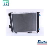 Nissens Coolant Radiator 62711 for Mercedes-Benz W124 260 2.6 (1985)