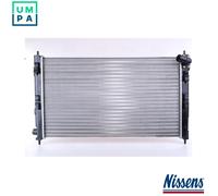 NISSENS 628952 Engine radiator