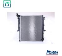 Nissens Engine Radiator 628965 - Coolant Radiator for Mitsubishi L200 (2006) 2.5 TDIC