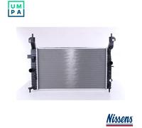 Nissens Radiator 63096 - for OPEL MERIVA (2003) 1.6 Petrol - Manual/Auto, no AC