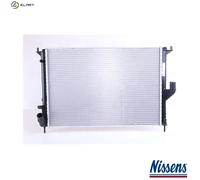 NISSENS 637612 Engine radiator