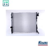 Nissens Coolant Radiator 637665 - Manual (w/o AC) - Nissan Qashqai (2014) 1.5 DCI - Prasco