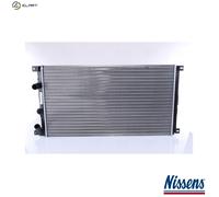 Radiator 63812A Nissens 21400-00QAJ 21400-00QAM 4403216 4502436 7701049664