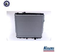 Nissens Engine Radiator 64599A (16400-30080) - Engine Cooling for Toyota Hilux VI/Tacoma VI Pickup