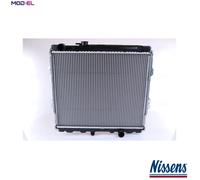 Nissens Engine Radiator 64599A (16400-30080) - Engine Cooling for Toyota Hilux VI/Tacoma VI Pickup