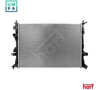 RADIATOR ENGINE COOLING 646 590 FOR FORD FOCUS/IV/Turnier M0DC/SFDC 1.0L 3cyl
