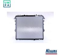 NISSENS Coolant Radiator 646807 for TOYOTA HILUX MK VII (2005) HILUX 3.0 D4D etc
