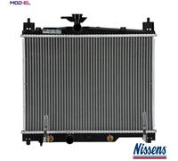 NISSENS 64801 Engine radiator