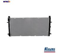 Nissens Engine Coolant Radiator 65273A for eg. VW CAMPMOBILE (1991) 2.5 -/TDI et