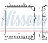 RADIATOR, ENGINE COOLING 65476