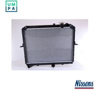NISSENS 66646 Engine radiator