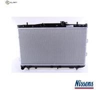 NISSENS 66648 Engine radiator
