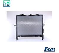 NISSENS 66658 Engine radiator