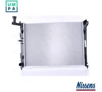 Nissens Engine Radiator 66674 - Fits Hyundai Elantra (2007) 2.0 CVVT & i30 (2007) 1.4 CVVT