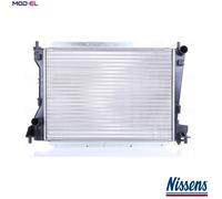 NISSENS 66703 Engine radiator