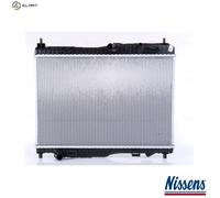 NISSENS 66858 Engine radiator