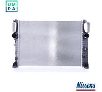 Nissens Engine Radiator 67102A for Mercedes-Benz CLS C219 (2005) CLS320 - Manual & Auto without A/C