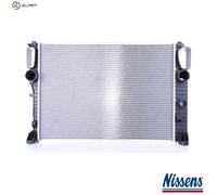 NISSENS Coolant Radiator 67102A for MERCEDES-BENZ CLS-SERIES C219 (2005) CLS320