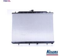 NISSENS 67365 Engine radiator