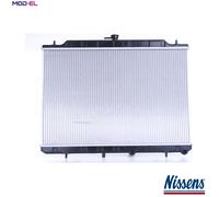 NISSENS 67365 Engine radiator