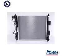 Nissens Engine Radiator 675025 - for HYUNDAI i10 II / GRAND i10 II (2014)