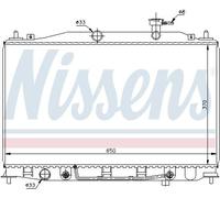 RADIATOR, ENGINE COOLING 67503
