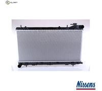 Nissens Engine Coolant Radiator 67704A - Fits Subaru Forester, Impreza