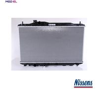Nissens Engine Radiator 68134A - Coolant Radiator for Honda Civic (2006) - 19010RSAG01/19010RSPG01