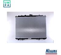 Nissens Engine Coolant Radiator 68705A for Nissan X-Trail (2001)
