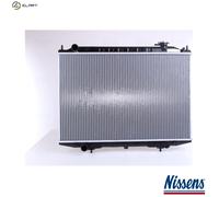 NISSENS 68721 Engine radiator
