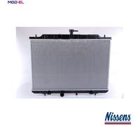 Nissens Radiator 68724 Engine Coolant for NISSAN X-TRAIL (2007) 2.0 OE 21400-JG40A/21400-JG45B