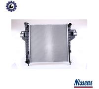 NISSENS 69212 Engine radiator