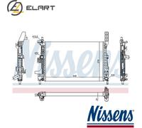 RADIATOR ENGINE COOLING 69238 FOR FORD TRANSIT/CONNECT/MPV/V408/Box/Body/MPV