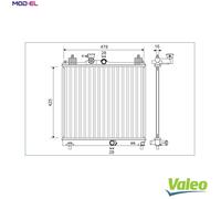 RADIATOR ENGINE COOLING 701138 FOR SUZUKI K12C 1.2L 4cyl IGNIS III