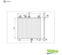 VALEO 701138 Engine radiator
