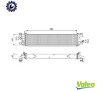 RADIATOR ENGINE COOLING 701249 FOR FORD TRANSIT/CONNECT/V408/Box/Body/MPV 1.5L