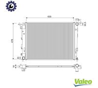 RADIATOR ENGINE COOLING 701326 FOR HYUNDAI ix35/SUV TUCSON/IX35/II KIA 2.0L 4cyl